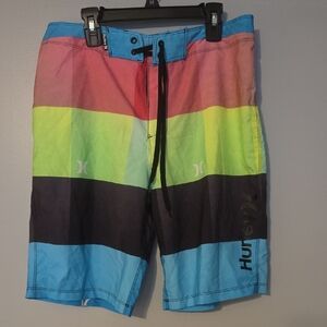 Hurley Vibrant Multicolor Board Shorts